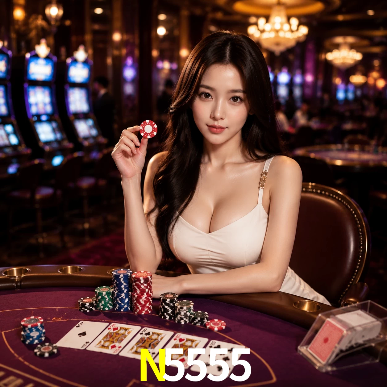 Cassino ao vivo N5555 dealers